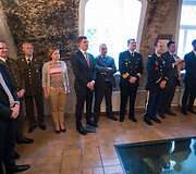 Naujojo JAV gynybos ata&scaron;ė akreditacijos ceremonija