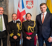 Naujosios Jungtinės Karalystės gynybos ata&scaron;ė Lietuvai majorės Jane Witt akreditacijos ceremonija