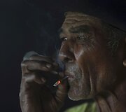Brazilijos Pietų Mato Groso pelkėse gyvulius ganančių kaubojų kasdienybė
