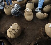 Stadiono statybvietėje Nikaragvoje rasti daugiau nei 1000 metų senumo artefaktai