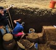 Stadiono statybvietėje Nikaragvoje rasti daugiau nei 1000 metų senumo artefaktai