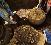 Stadiono statybvietėje Nikaragvoje rasti daugiau nei 1000 metų senumo artefaktai
