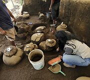 Stadiono statybvietėje Nikaragvoje rasti daugiau nei 1000 metų senumo artefaktai