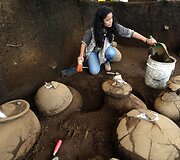 Stadiono statybvietėje Nikaragvoje rasti daugiau nei 1000 metų senumo artefaktai