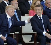 E.Macronas ir D.Trumpas Paryžiuje paminėjo Bastilijos paėmimo dieną