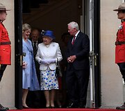 Britanijos karalienė paminėjo 150-ąsias Kanados valstybingumo metines