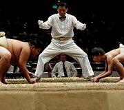 Vaikai &ndash; sumo imtyninkai Tokijuje