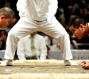 Vaikai &ndash; sumo imtyninkai Tokijuje