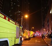 Gaisras viename auk&scaron;čiausių Dubajaus dangoraižių