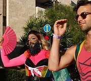 Jeruzalėje tūkstančiai žmonių dalyvavo homoseksualų parade