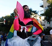 Jeruzalėje tūkstančiai žmonių dalyvavo homoseksualų parade
