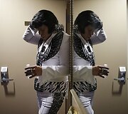 Elvis'o Presley pamėgdžiotojai Las Vegase