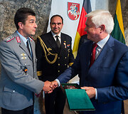Naujojo Vokietijos gynybos ata&scaron;ė Lietuvai akreditacijos ceremonija
