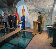 Naujojo Vokietijos gynybos ata&scaron;ė Lietuvai akreditacijos ceremonija