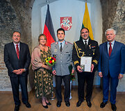 Naujojo Vokietijos gynybos ata&scaron;ė Lietuvai akreditacijos ceremonija
