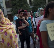 Ispanijoje po atakų musulmonai protestavo prie&scaron; antiislami&scaron;kus nusikaltimus