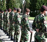 Portugalijos prezidentas susitiko su Lietuvoje dislokuotais portugalų kariais