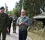 Portugalijos prezidentas susitiko su Lietuvoje dislokuotais portugalų kariais
