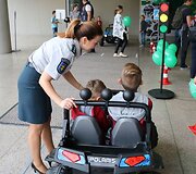 Kauno policininkai būrelių ir užimtumo mugėje &bdquo;Z vaikai&ldquo;