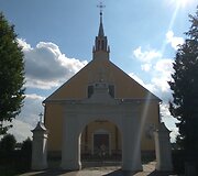 1806 m. Viduklės &Scaron;v. Kryžiaus bažnyčia