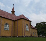 1821 m. Luokės Visų &Scaron;ventųjų bažnyčia