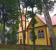 1912 m. Viek&scaron;nalių &Scaron;vč. Mergelės Marijos Globos bažnyčia