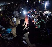 Persekiojami rohinjai i&scaron; savo &scaron;alies bėga į Banglade&scaron;ą
