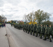 Motorizuotosios pėstininkų brigados &bdquo;Žemaitija&ldquo; &scaron;auktinių priesaika