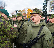 Motorizuotosios pėstininkų brigados &bdquo;Žemaitija&ldquo; &scaron;auktinių priesaika