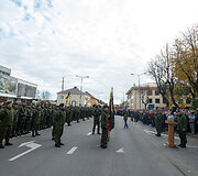 Motorizuotosios pėstininkų brigados &bdquo;Žemaitija&ldquo; &scaron;auktinių priesaika