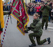 Motorizuotosios pėstininkų brigados &bdquo;Žemaitija&ldquo; &scaron;auktinių priesaika