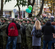Motorizuotosios pėstininkų brigados &bdquo;Žemaitija&ldquo; &scaron;auktinių priesaika