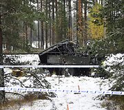 Suomijoje traukinys susidūrė su kariuomenės visureigiu