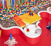 &bdquo;Lego&ldquo; vie&scaron;butyje Danijoje &ndash; kambariai ir baldai i&scaron; kaladėlių