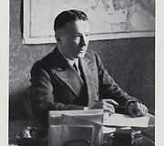 Lietuvos Respublikos nepaprastasis pasiuntinys ir įgaliotasis ministras Latvijoje Bronius Edmundas Dailidė. 1933 m.