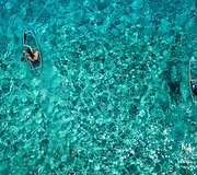 Skaidri baidarė &ndash; galimybė pažinti povandeninį pasaulį skaidriuose Bahamų vandenyse
