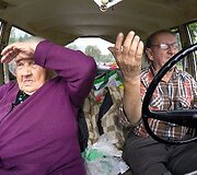 Kadras i&scaron; filmo &bdquo;Bjauriausias automobilis&ldquo;
