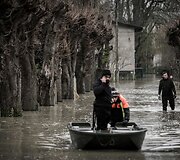 Patvinusi Senos upė Paryžiuje