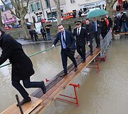 Patvinusi Senos upė Paryžiuje