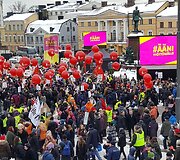 Protestas Suomijoje