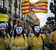 Protestas Barselonoje