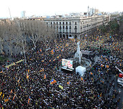 Protestas Barselonoje