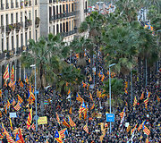 Protestas Barselonoje