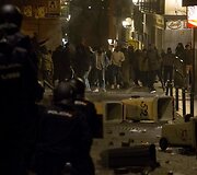 Madride po gatvės prekiautojo mirties įsiplieskė neramumai