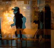 Madride po gatvės prekiautojo mirties įsiplieskė neramumai