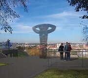 Kaune pradėti Aleksoto apžvalgos aik&scaron;telės atnaujinimo darbai