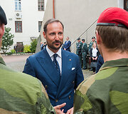 Kra&scaron;to apsaugos ministerijoje lankėsi Norvegijos kronprincas ir gynybos ministras Frank Bakke-Jensen