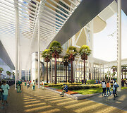 Pickard Hilton projektuojamas &bdquo;Uber Sky Tower&ldquo;