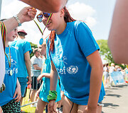 UNICEF vaikų bėgimas Kretingoje