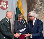 Norvegijos Karalystės gynybos ata&scaron;ė Lietuvai pulkininko Hakon Magnus Loken akreditavimo ceremonija